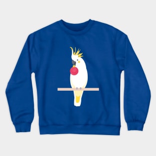 Cockatoo with Christmas bauble Crewneck Sweatshirt